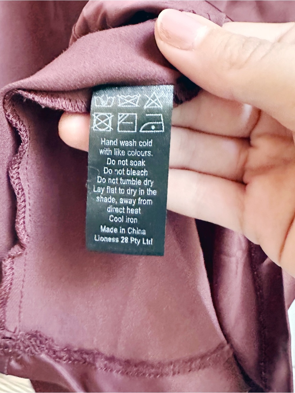 Lioness Satin Maxi Skirt in Deep Chocolate Brown XL Australian flowy Classic - Picture 5 of 7